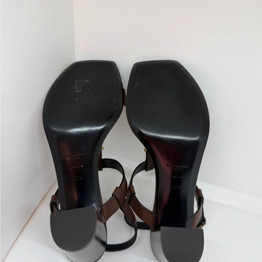 Authentic Yves Saint Laurent Cassandra 75 Sandal Heels - Picture 6 of 12
